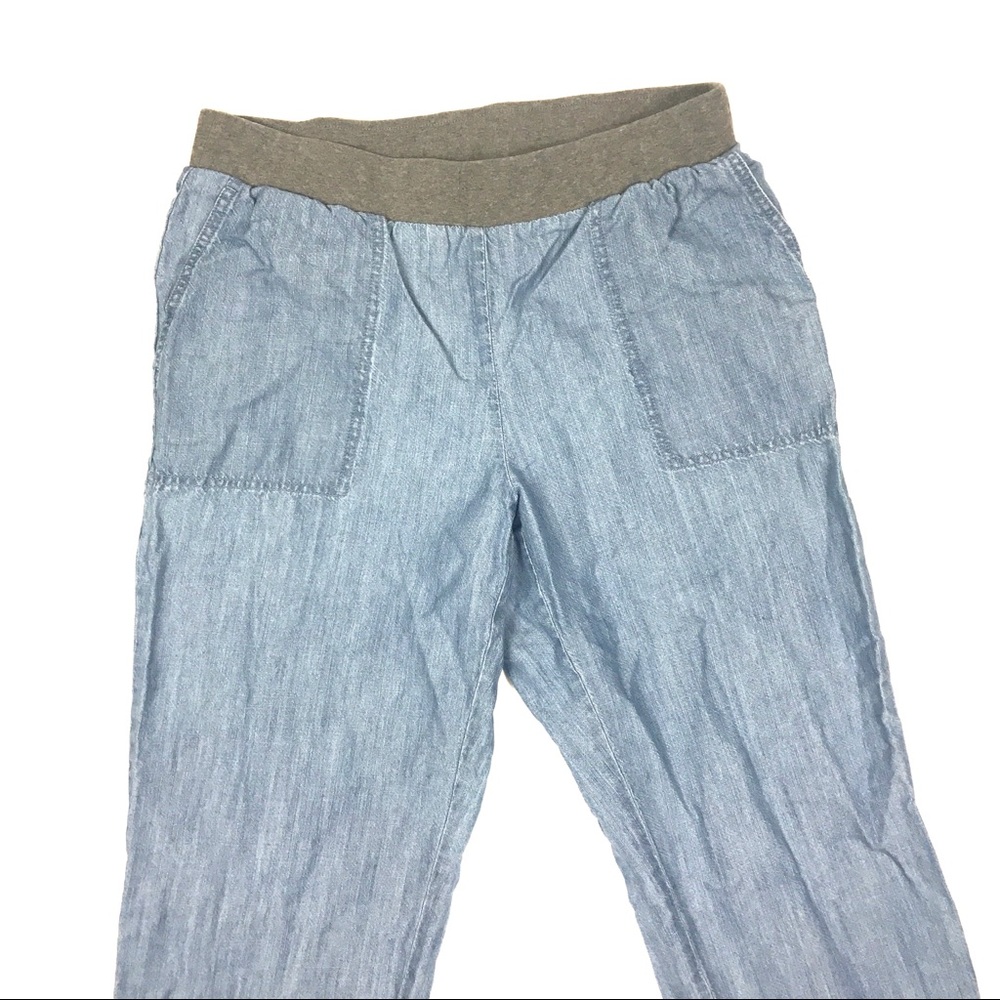 J.Jill Elastic Band Comfy Cotton Jean Sz M